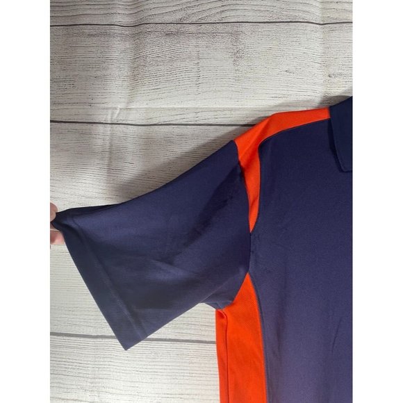 Virginia Cavaliers NCAA - Men's Blue/Orange Logo Polo Shirt - Size M - Picture 3 of 6